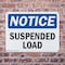 Signmission Suspended Load, 10 in W x Rectangle, Plastic OS-2PACK-NS-P-710-L-16639 - alternate 2
